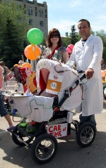 Конкурс "Бэби Авто" на оформление детской коляски "Славнефтюша"