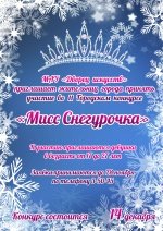 II Городской конкурс "Мисс снегурочка"