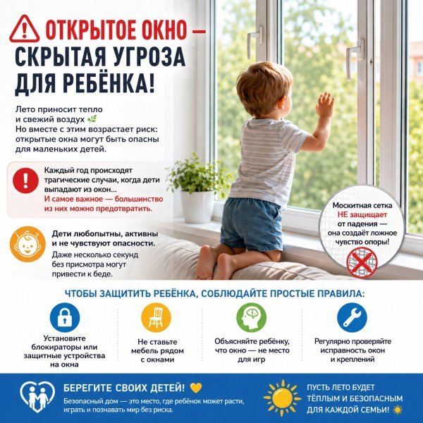 Акция "Безопасные окна"