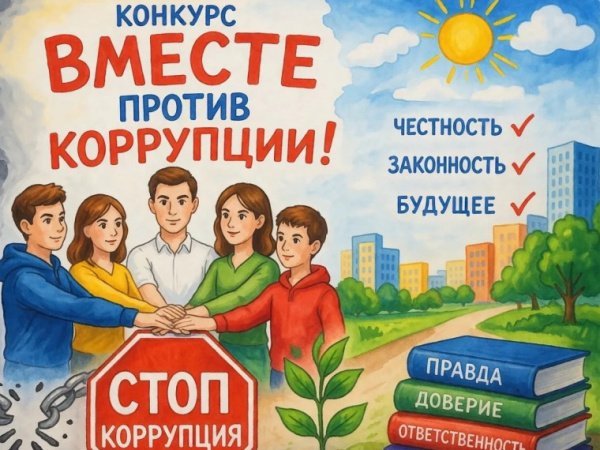 Международный молодежный конкурс социальной антикоррупционной рекламы «Вместе против коррупции!»