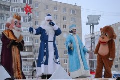 Театрализованное открытие снежных городков в городе Мегион и п.г.т.Высокий 6+