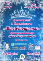 II Городской конкурс "Мисс снегурочка"